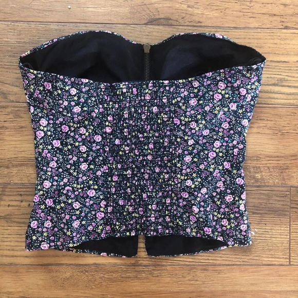 Ditsy floral y2k bustier - Picture 4 of 4